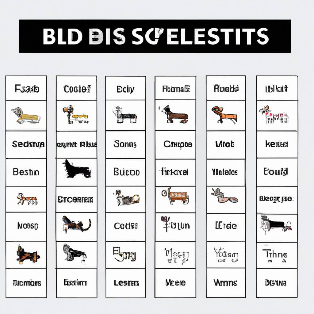 dog breeds list